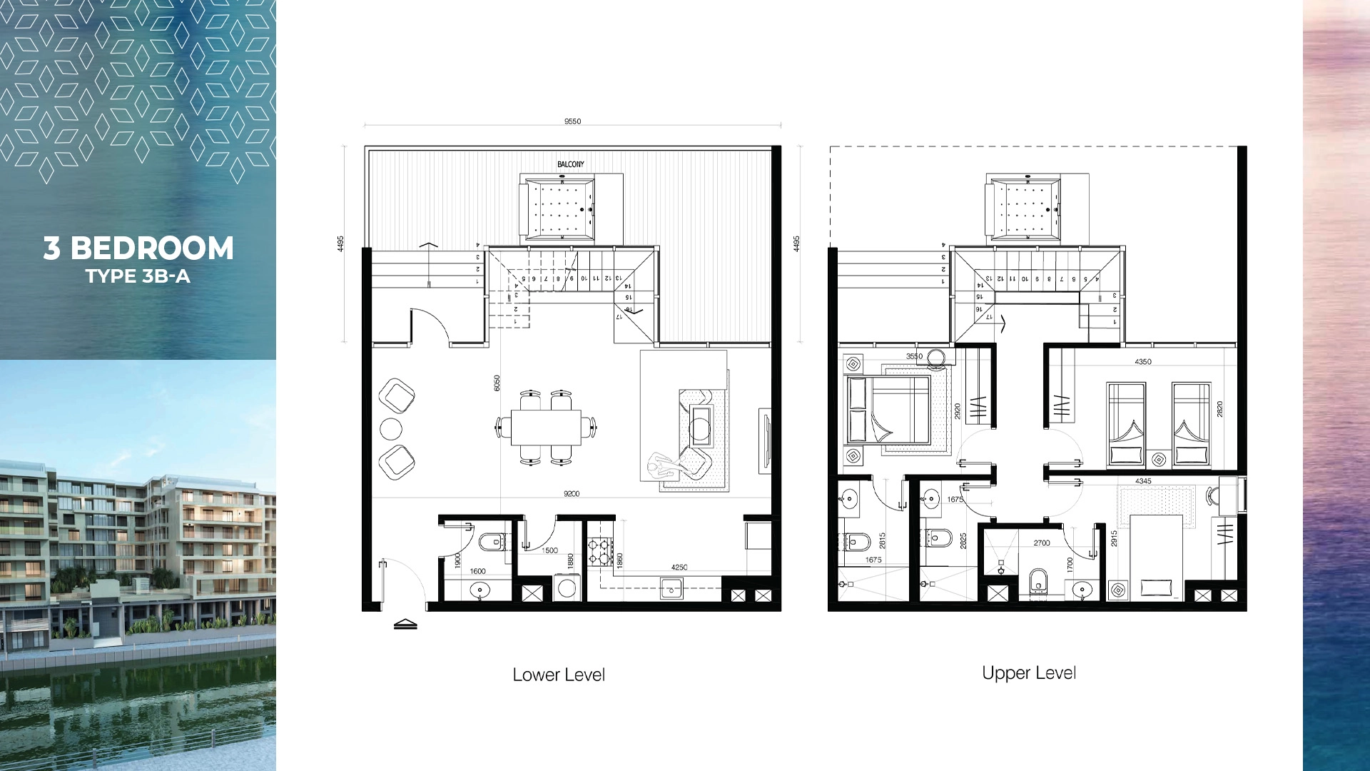 3 BR - Type A